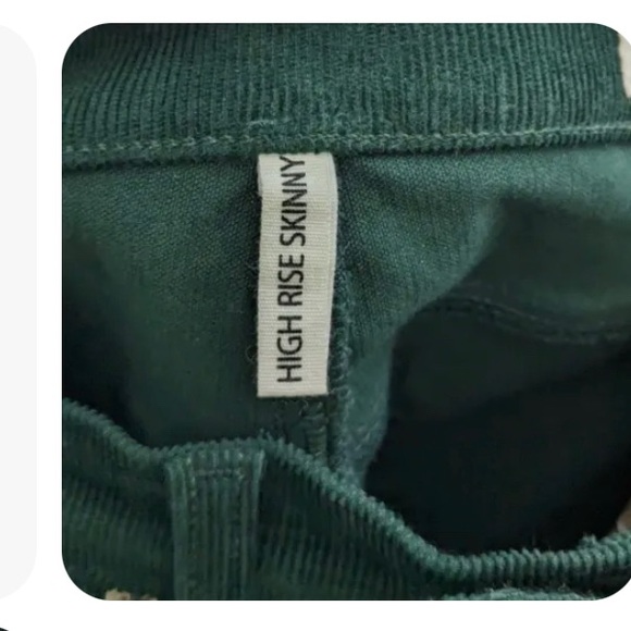 Rag & Bone High Rise Skinny Corduroy Jean - Picture 3 of 5